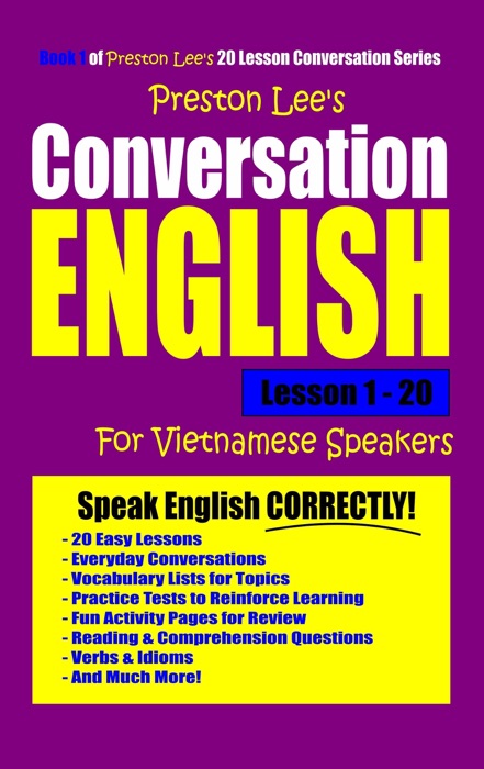 Preston Lee's Conversation English For Vietnamese Speakers Lesson 1: 20