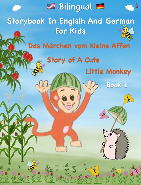 German English Bilingual Picture Book For Children