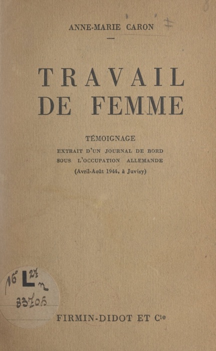 Travail de femme