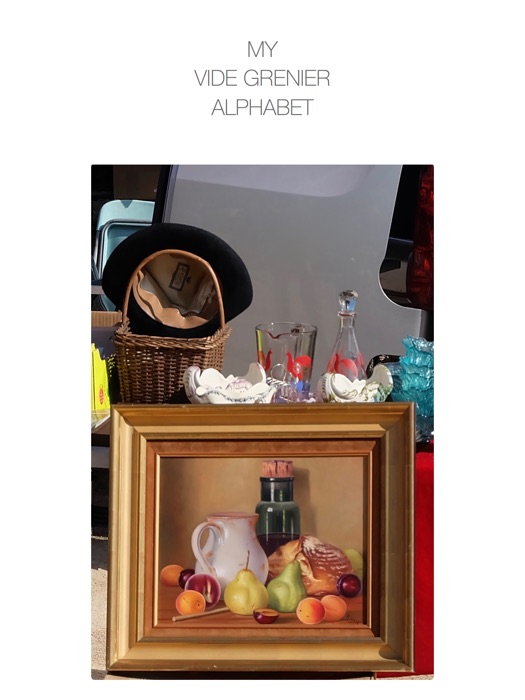 My Vide Grenier Alphabet