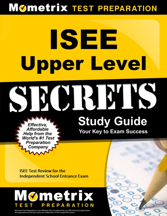 ISEE Upper Level Secrets Study Guide: