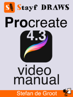 Stefan de Groot - Procreate 4 Video Manual artwork