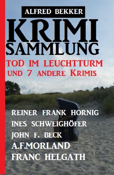 Krimi-Sammlung Tod im Leuchtturm und 7 andere Krimis