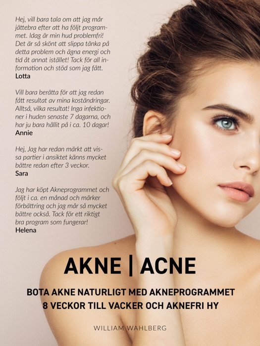 AKNE  ACNE – Bota akne naturligt och varaktigt med det beprövade akneprogammet