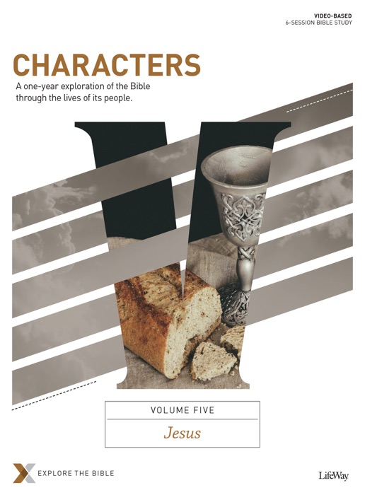 Characters Volume 5: Jesus - Bible Study eBook
