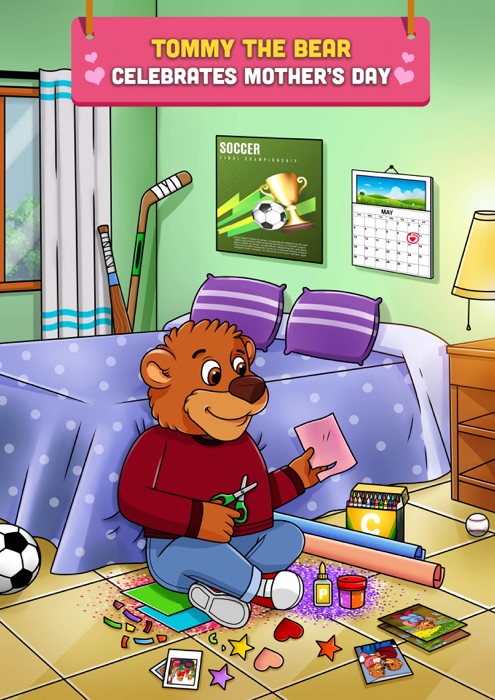Tommy the Bear celebrates Mother’s Day