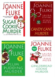 Joanne Fluke Christmas Bundle: Sugar Cookie Murder, Candy Cane Murder, Plum Pudding Murder, & Gingerbread Cookie Murder