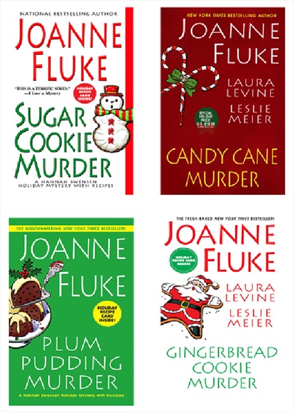 Joanne Fluke Christmas Bundle: Sugar Cookie Murder, Candy Cane Murder, Plum Pudding Murder, & Gingerbread Cookie Murder