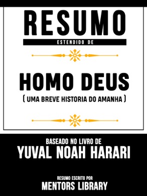 Capa do livro A História do Homem de Yuval Noah Harari