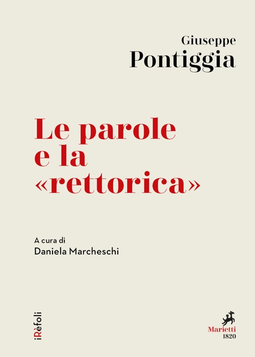 Le parole e la «rettorica»