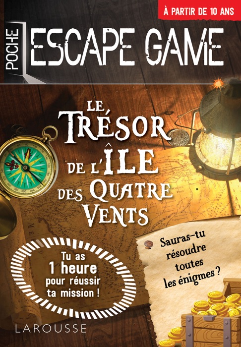 Escape de game de poche  - Le Trésor de l'île des Quatre Vents