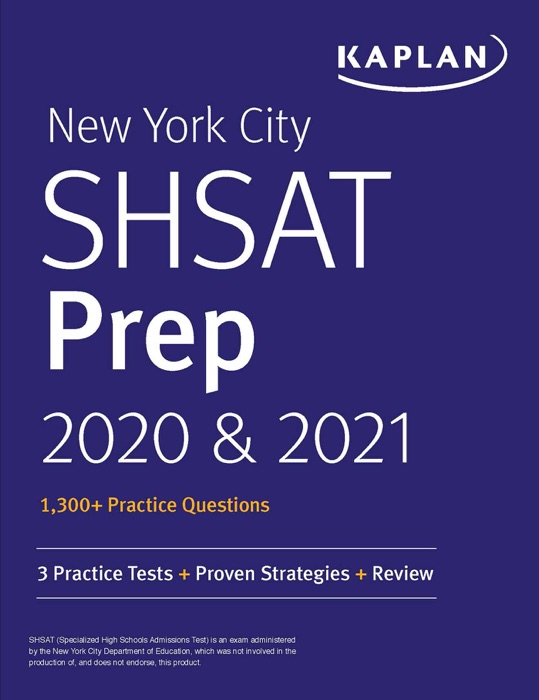 New York City SHSAT Prep 2020 & 2021