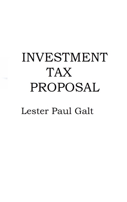 Investment Tax Proposal