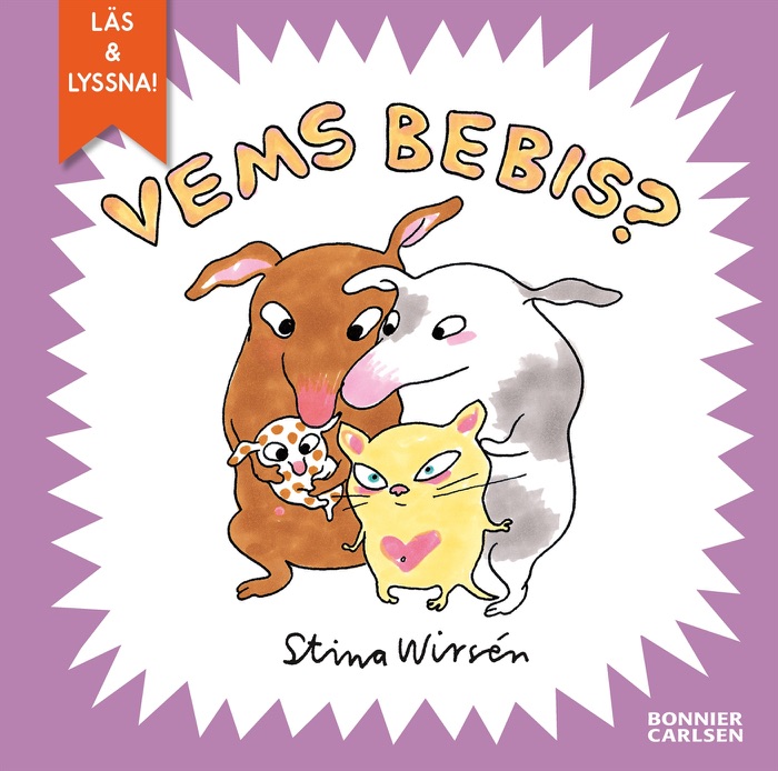 Vems bebis? (e-bok + ljud)