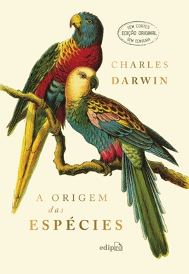 Capa do livro A Evolução das Espécies de Darwin, Charles