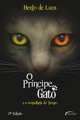Capa do livro O Príncipe Gato e a Ampulheta do Tempo de Bento de Luca