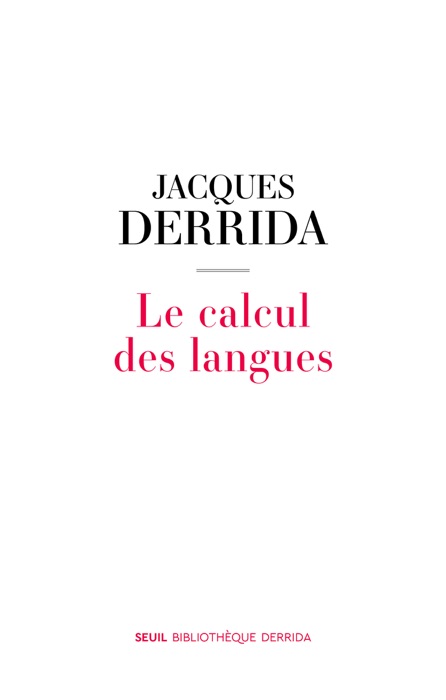 Le Calcul des langues