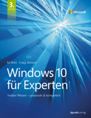 Windows 10 für Experten - Ed Bott & Craig Stinson