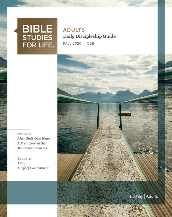 Bible Studies for Life: Adult Daily Discipleship Guide - CSB - Fall 2020