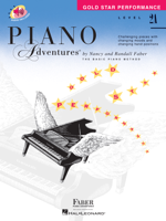 Nancy Faber & Randall Faber - Piano Adventures  - Level 2A Gold Star Performance Book artwork