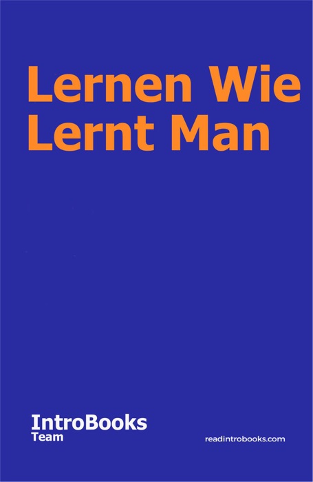 Lernen Wie Lernt Man