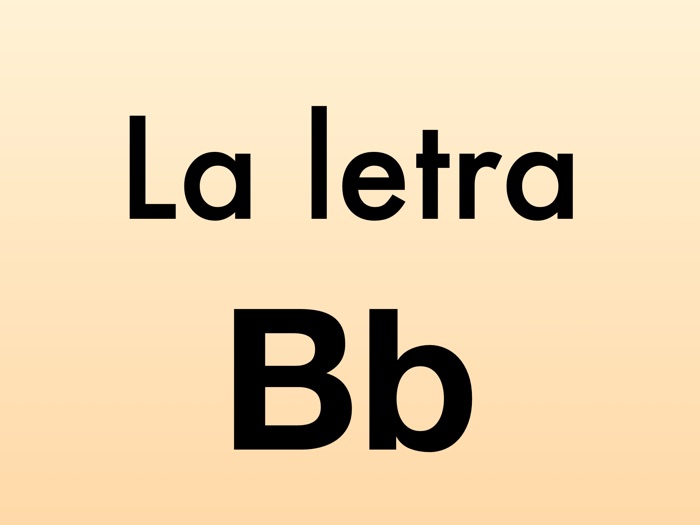 La letra Bb