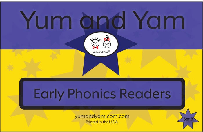 Yum and Yam Early Phonics Readers Box Set B 1-10