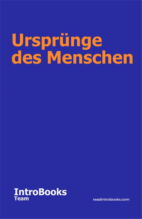 Ursprünge des Menschen