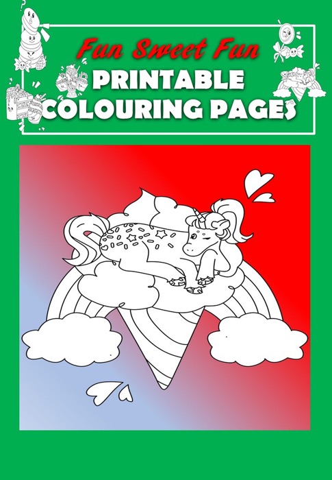 FunSweetFun Colouring Pages