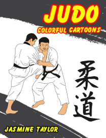 Judo Colorful Cartoons