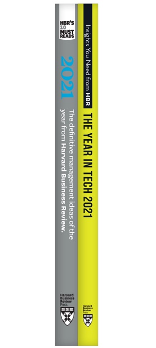 HBR's Year in Business and Technology: 2021 (2 Books)