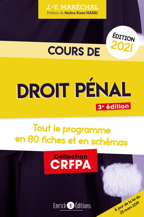 Cours de droit pénal 2021