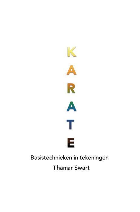 Karate basistechieken in tekeningen