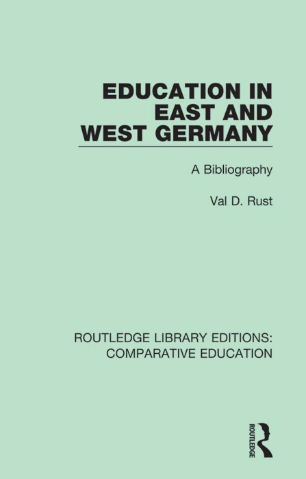 Education in East and West Germany