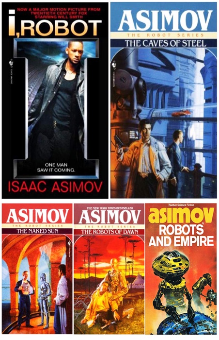 Robot Series Collection By Isaac Asimov 5 Books Set