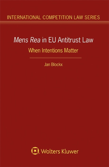 Mens Rea in EU Antitrust Law