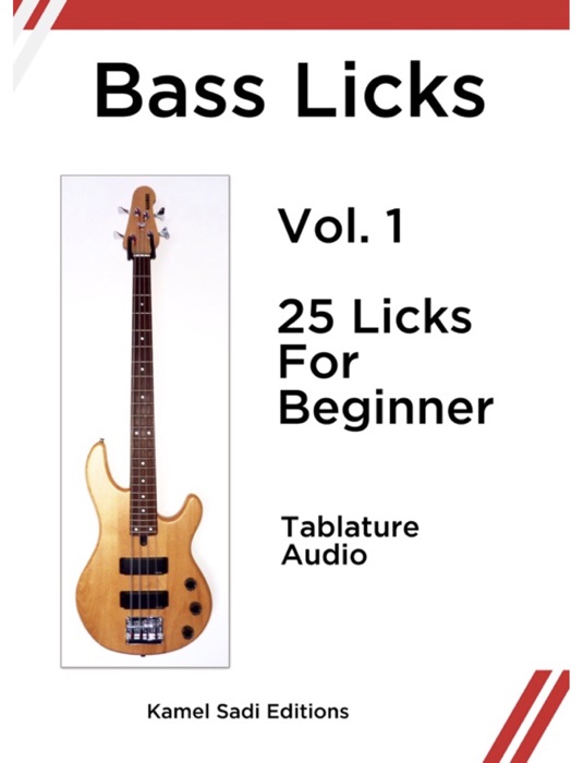 Bass Licks Vol. 1