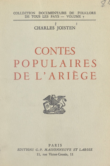 Contes populaires de l'Ariège