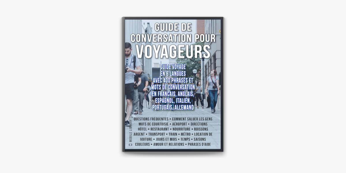 Guide De Conversation Pour Voyageurs On Apple Books