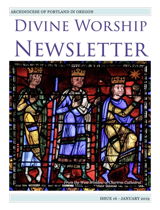 Divine Worship Newsletter - January 2019