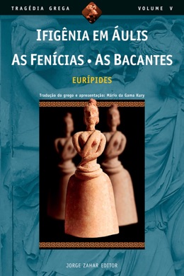 Capa do livro Bacantes de Eurípides