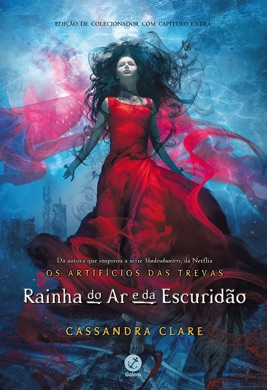 Capa do livro A Rainha do Ar e da Escuridão de Cassandra Clare