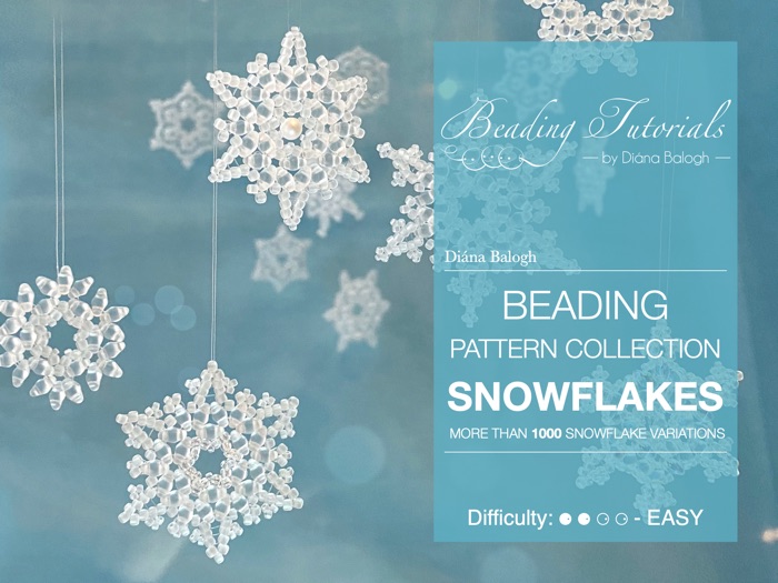 Beading pattern collection - Snowflakes