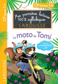 Premières Lectures 100 % syllabiques Larousse : La moto de Tomi - Giulia Levallois, Hélène Heffner & Cécilia Stenmark