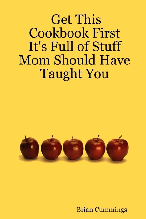Get This Cookbook First