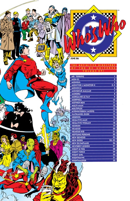 Who's Who: The Definitive Directory of the DC Universe (1985-) #16