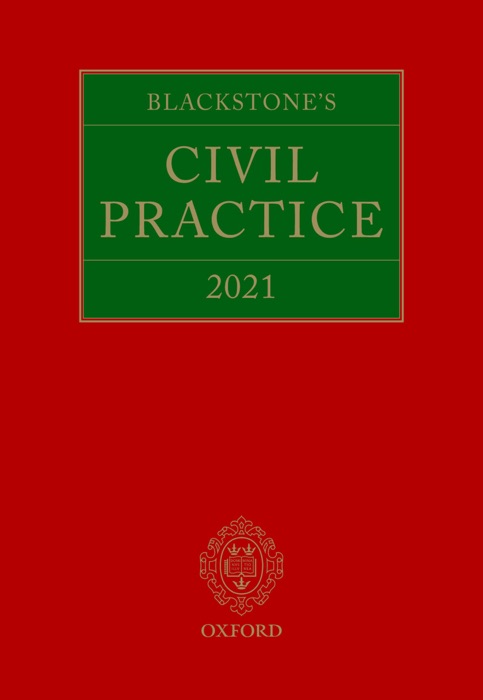 Blackstone's Civil Practice 2021