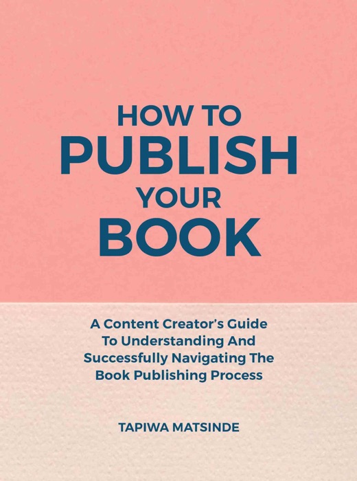 How To Publish Your Book