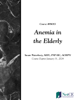 Anemia in the Elderly - NetCE