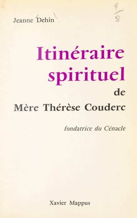 Itinéraire spirituel de mère Thérèse Couderc